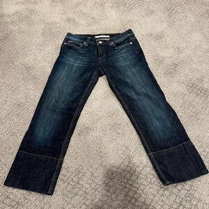 Joes Jeans Socialite The Kicker Cropped Stretch Capri Womens Size 27
